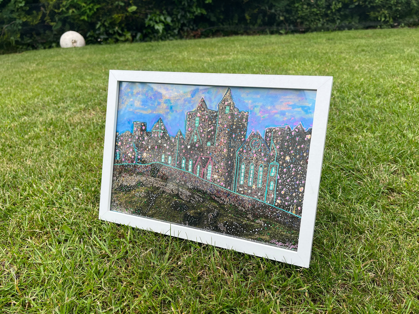 The Rock of Cashel Print .