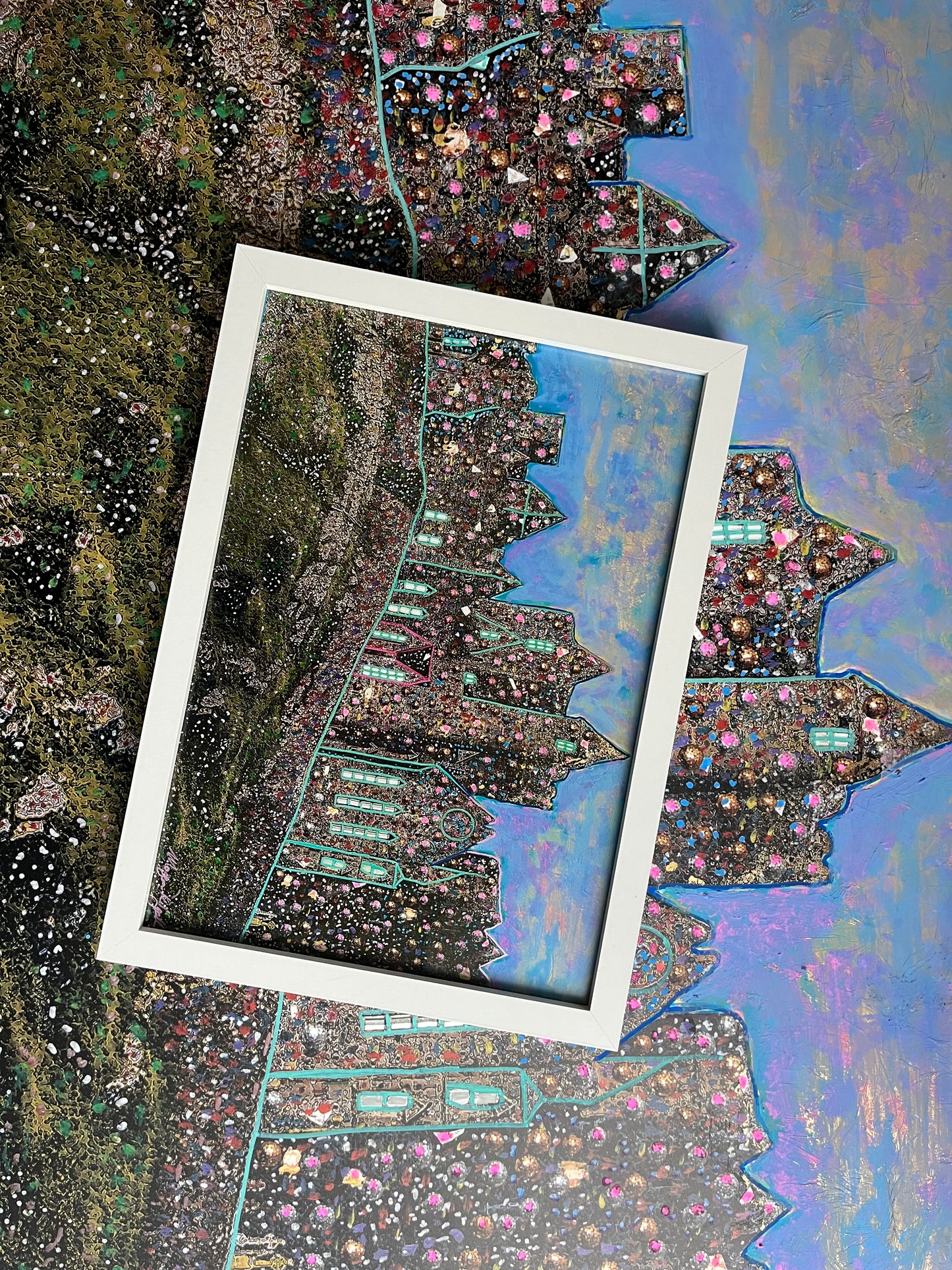 The Rock of Cashel Print .